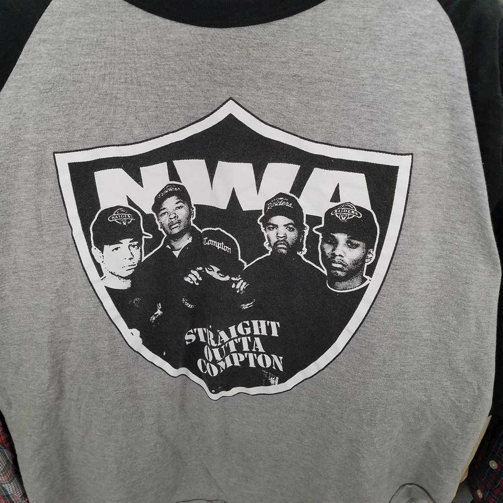 Straight Outta Compton Vintage Mens XL Top